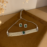 Nurelle Pearl Choker Set